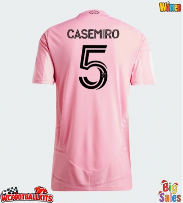 Inter Miami Casemiro #5 Replica Home Stadium Shirt for Women 2026-27 Short Sleeve